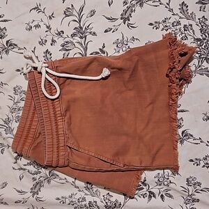 Burnt orange shorts